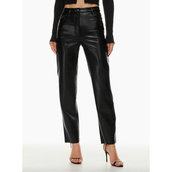 Aritzia Wilfred The Melina Pant Black size 10 - Picture 3 of 12